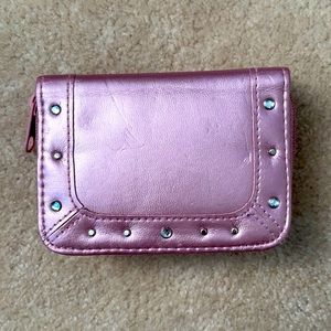 Girls Pink, Bedazzled Wallet